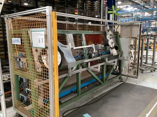 Capillary tube winding machine