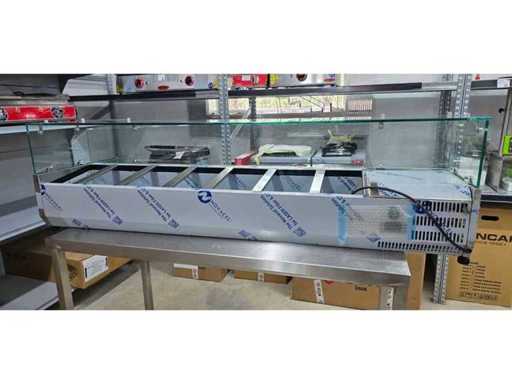 Verschillende koel- en vriesopties - Aircon SaladPro 1600 - Saladebar