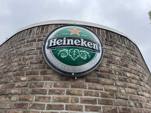 Caisson lumineux ''Heineken''