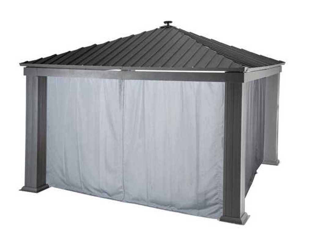 Fly curtain for marquee Pavilion Belize