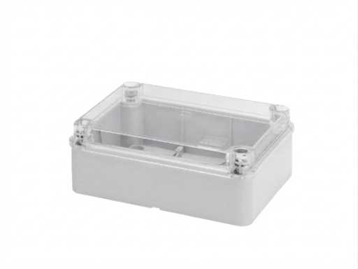 Boîte de jonction électrique transparente Gewiss IP56 380 x 300 x 120 mm - GW 44 430