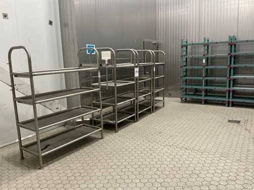 Various racks and racks