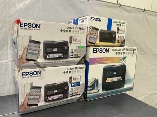 Diverses imprimantes Epson (5x)