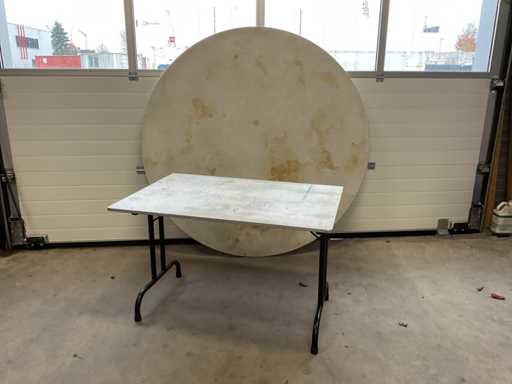 Sto?y sk?adane Metafox Party z blatem nak?adkowym, 17 sztuk