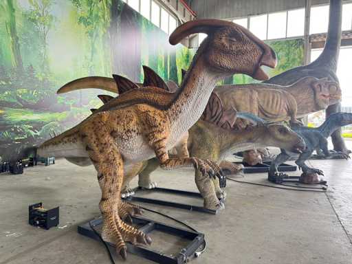 Rhino-Cross-Dino - RAD-021 - Dinozaur Parasaurolophus 4 Metri