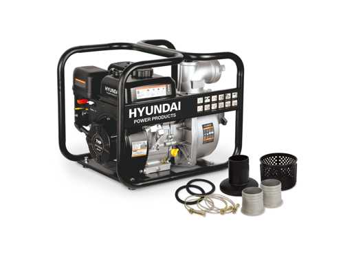 Hyundai 80mm schoonwaterpomp 208cc 