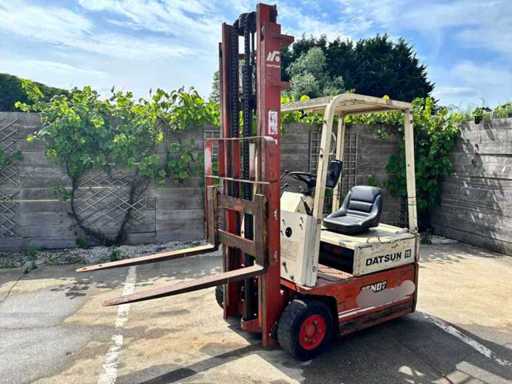 Datsun/ Nissan MA01 elektrische vorkheftruck - 1,35 TON – 24V - functioneel