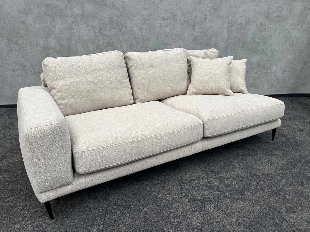 Canapé beige - tissu de luxe - 200cm
