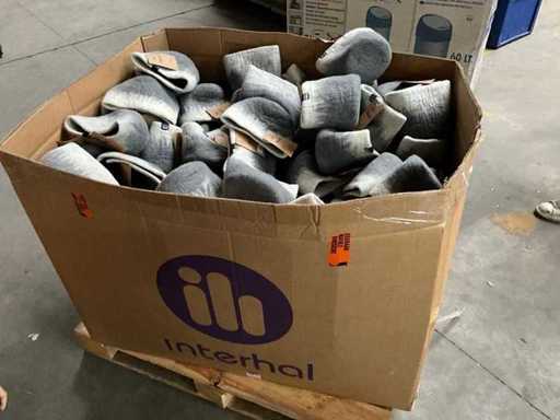 PALLETDEAL Fair-Trade-Korb/Blumentopf 100% Wollfilz 16 x 17 cm hoch
