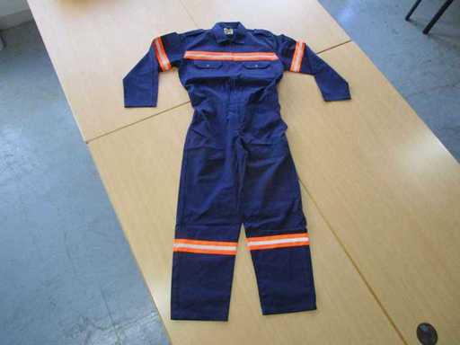 "Bombeiros" kombinezon, niebieski, jak nowy (R13) (25x)