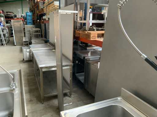 Porte-cuisinier en acier inoxydable