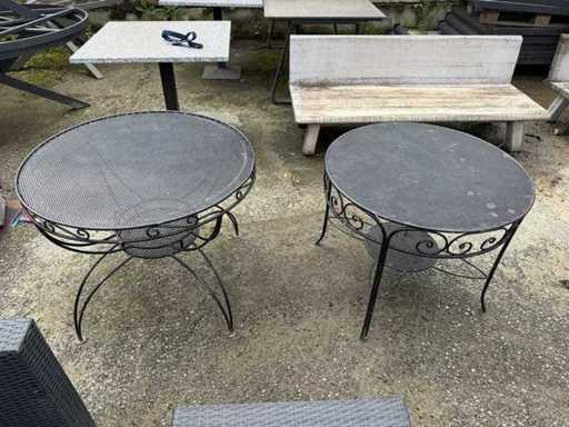 Tavoli da terrazza bistrot (2x)