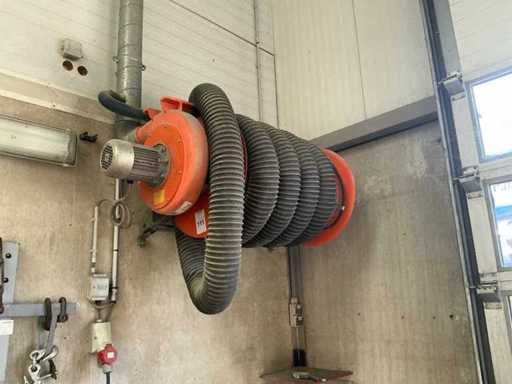 Remote ZCX. A Exhaust extraction system