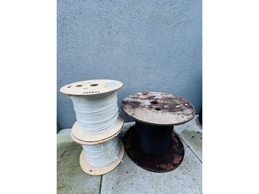 Kabel auf der Spule – Mikrofokus – Draht, Kabel und Kabel (3x)