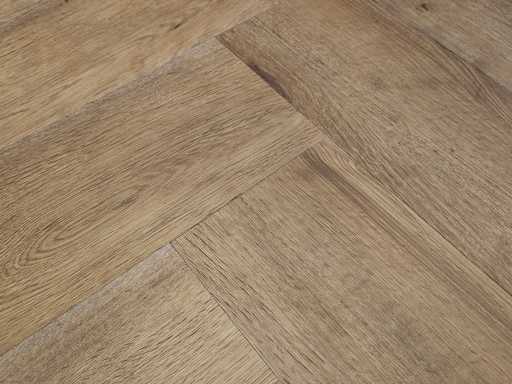 18 m2 PVC SPC click herringbone - 750 x 150 x 6 mm