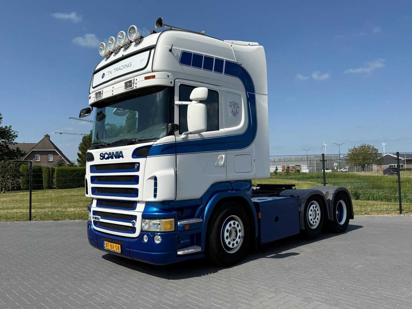 scania – 2007 – R500 – steering pusher – manuel – retarder – leather – topline – Truck