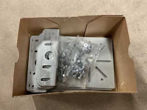 Niedax RMP 130 Pudełko z 10 płytkami montażowymi (13x)