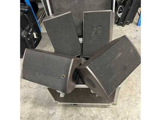 L-Acoustics - MTD 108a - Speakers / in flight case (4x)