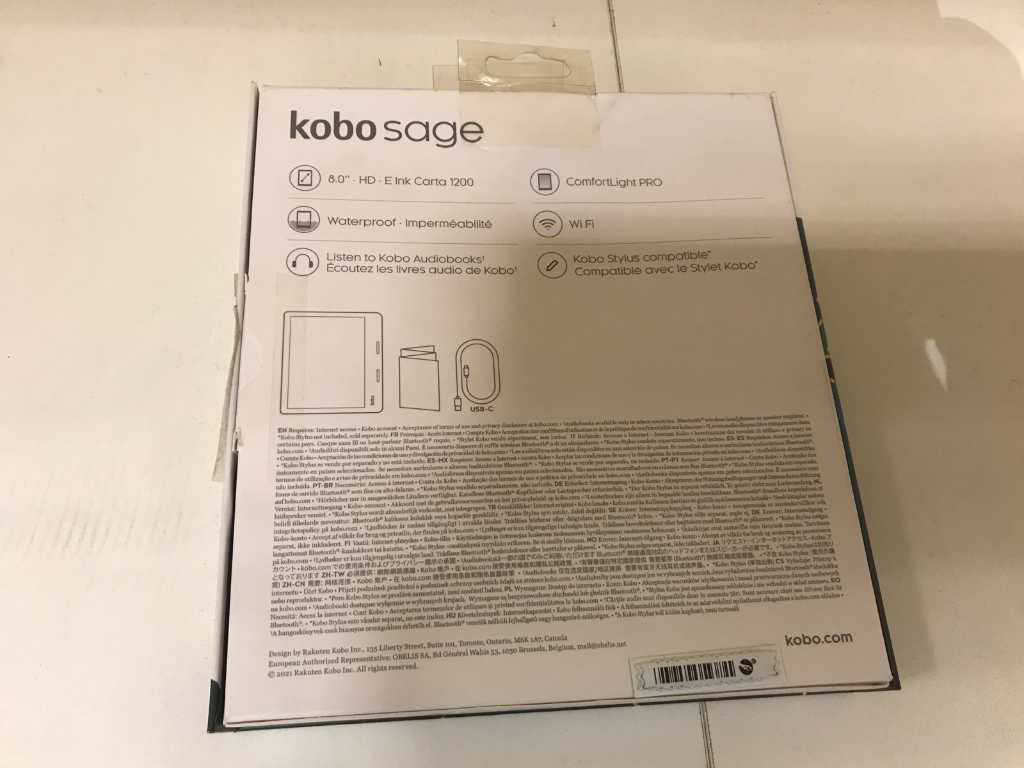 Kobo Sage e-reader  Troostwijk Auctions