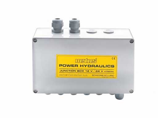 Vetus Connection Box 24V for electricity for hydr installation - HT5034