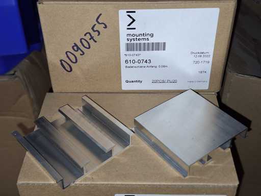 - Fixtures MS3 PV, mounting systems