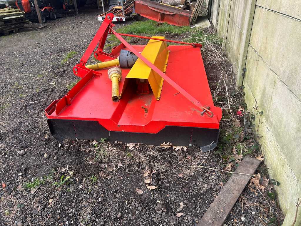 Forest mower, motorised trimmer and side mower