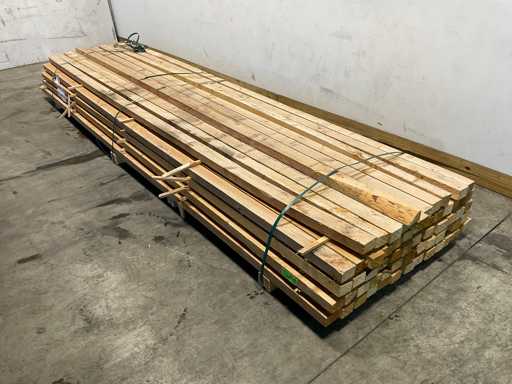 Poutre d’épicéa 400x7,8x5,2 cm (45x)