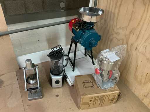 graanmolen 2x, citruspers, blender