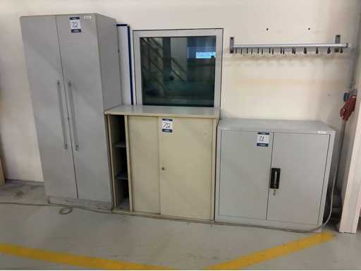 Workshop storage cupboards