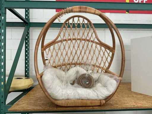 Fauteuil lounge Mica Hang « Œuf »