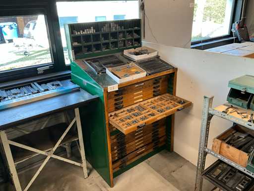 Letterpress metal types