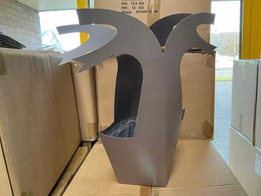 Batch-carry bags boudova. Taupe 13x13x45cm (2400x)