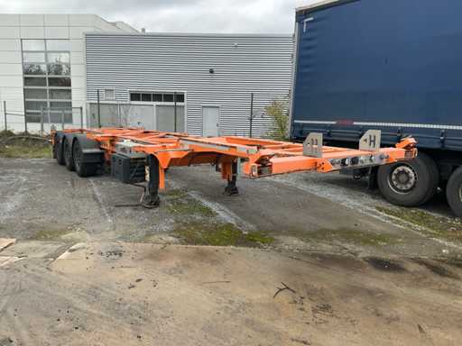 Hastrailer EBS-E Container Chassis