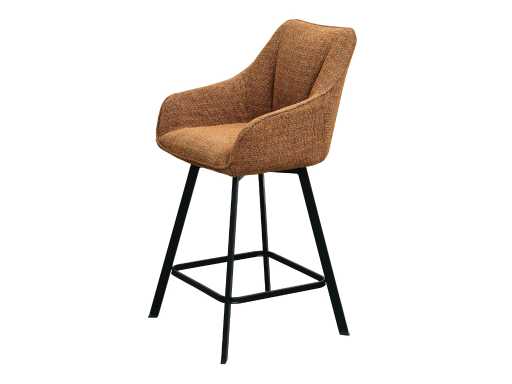 Bar stool terracotta weave (4x)