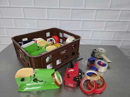 Batch of tape rollers