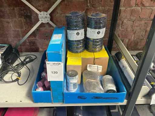 Batch of various supplies for welding