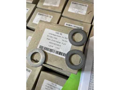 Optimas 18mm Flachscheiben – ca. 14.000 Stk