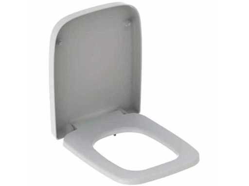Geberit Renova n. 1 Piano Sedile quadrato del WC con coperchio