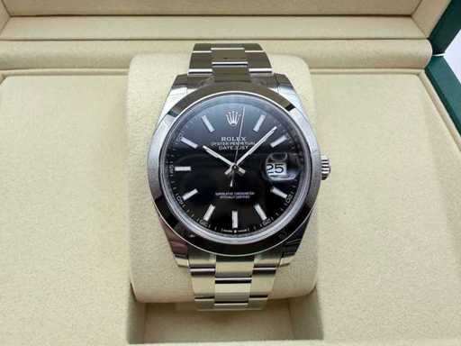 Rolex Datejust 41 126300 | Black Dial | Oyster | 2026 | Unworn