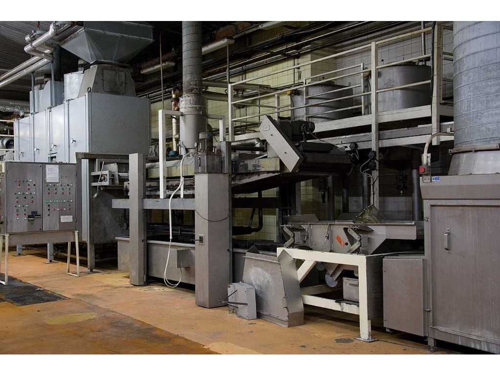 Food  processing industry - Potato Frying and Potato Drying lines