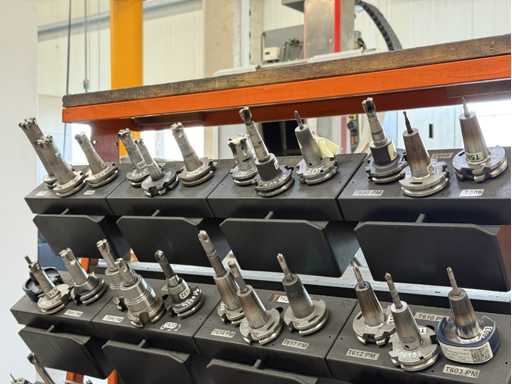   24 pcs SK40 tool holders 