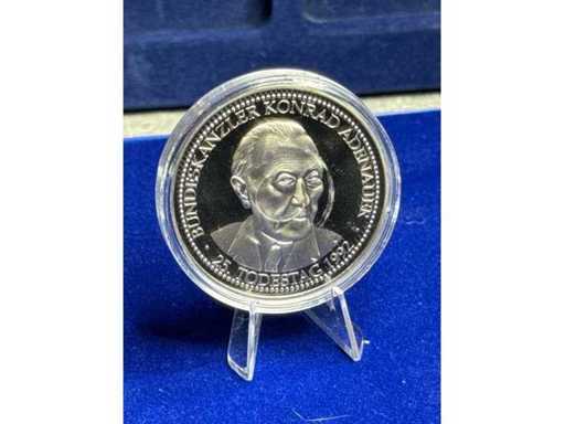 Moneta commemorativa tedesca Konrad Adenauer