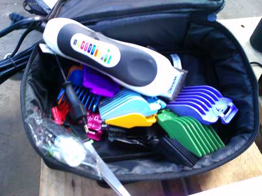 WAHL MC3 Tondeuse à cheveux coupe lisse premium filaire bleu et blanc