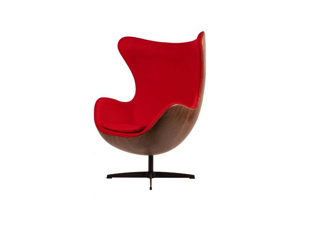 1x Egg Chair red 