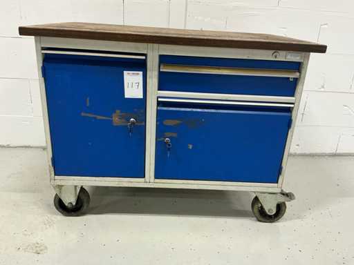 Banc de lucru Garant Mobile cu conținut