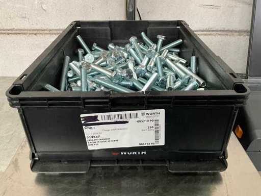 Würth 23.34 kg Zeskant tapbout M12 x 90 in stapelbare bak