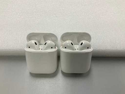 Apple - AirPods 2 z etui do ładowania (2x)
