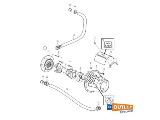 Volvo Penta Propeller Shaft 742 mm - 3818288