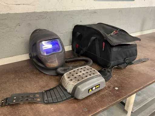 3M Speedglas und ADFLO Schweißhelm mit Auslösung