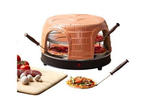 Emerio Pizzarette Origineel - 8 Persoons Pizza Oven 